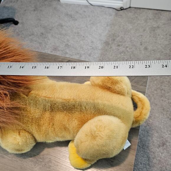 Disney The Lion King Simba Plush Hand Puppet Large Stuffed Animal 23" Vintage - Picture 12 of 12